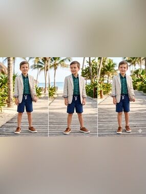 Master Boys Size 5/6 Special Occasion Capsule Outfit Set - H&M, TCP, J&M EUC NWT